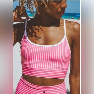 SOLID & STRIPED The Joelle Bra - BRAND NEW - XL - PINK!